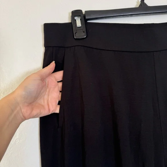 Eileen Fisher Stretch Jersey Knit Straight Pant New - Picture 9 of 15